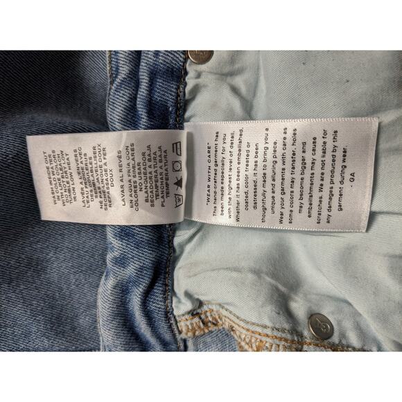 Good American Straight Leg Jeans Size 16 - Picture 5 of 5